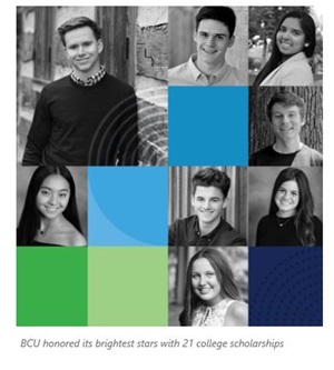 BCU scholarship winners 2019