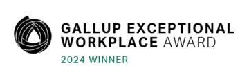 Gallup Exceptional Workplace Award 2024 Winner logo