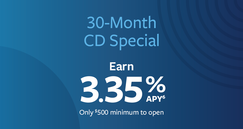30 Month CD Special