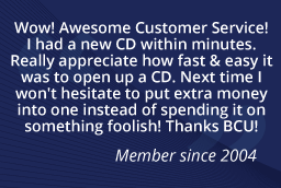 BCU member testimonial 6